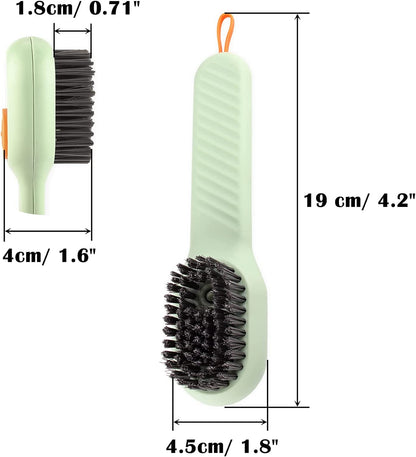 Multifunctional Liquid Shoe Cleaning Brush with Soap Dispenser