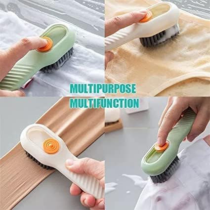 Multifunctional Liquid Shoe Cleaning Brush with Soap Dispenser