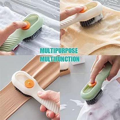Multifunctional Liquid Shoe Cleaning Brush with Soap Dispenser