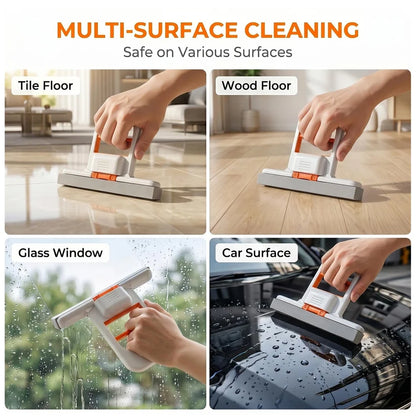 Mini Foldable Sponge Mop , Wet & Dry Portable Cleaning Tool for Kitchen Countertops