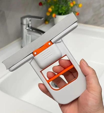 Mini Foldable Sponge Mop , Wet & Dry Portable Cleaning Tool for Kitchen Countertops
